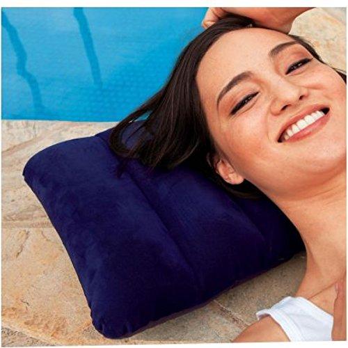 Velvet Travel Pillow (Blue) Velvet Travel Pillow (Blue)